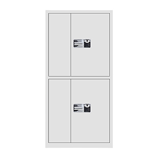 通雙節(jié)國保指紋密碼鎖-白色